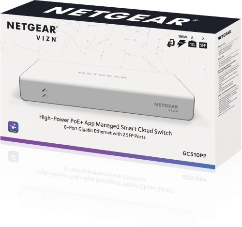 Insight 8 Port PoE Smart Cloud Switch