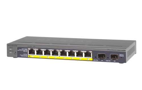 Netgear GS110TP Managed 10PT GE Smart Switch