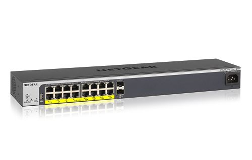 16 Port PoE Gbit Smart Switch with 2xSFP