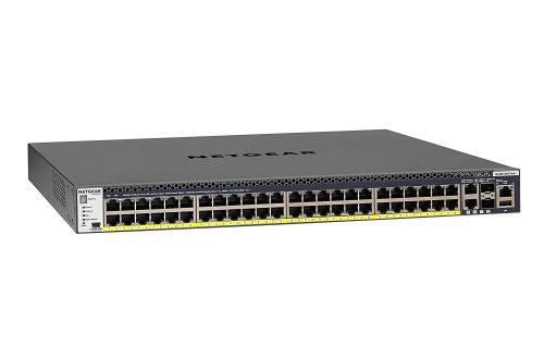 Netgear 52 Port L3 PoE Managed Stackable Switch Ethernet Switches 8NEGSM4352PB1