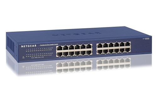 Netgear Prosafe 24 Port Gigabit Unmanaged Switch Ethernet Switches 8NEJGS524200EUS