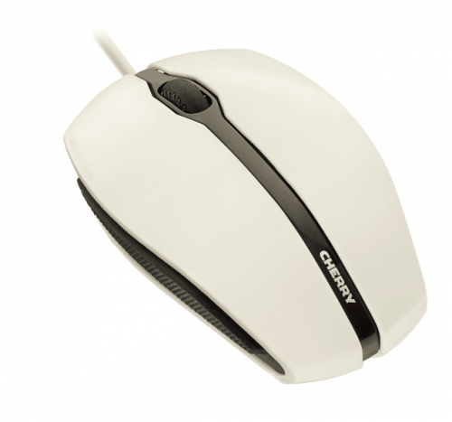 CH08274 | The Cherry Gentix USB Wired Optical Mouse with its modern design, accurate scroll wheel action and precise mouse key pressure points make this product unique in its price class. A reliable corded mouse with 1000 dpi resolution for precise and flowing cursor control. Featuring three buttons, optical sensor and rubber side surfaces and rubber scroll wheel offer improved grip. The mouse with a symmetrical design is suitable for left and right-handed users. The Gentix mouse can be connected quickly and easily via Plug and Play. The mouse has a 1.8m cable with USB connection for use on the laptop and PC.