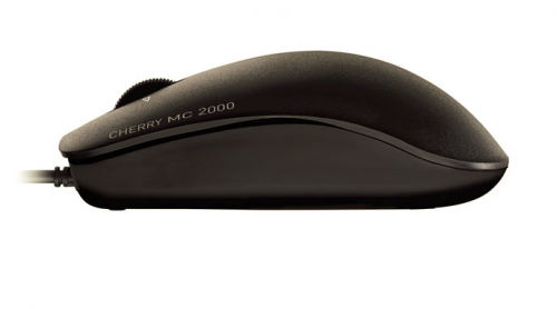 The Cherry MC 2000 USB Wired Infra-red Mouse with tilt-wheel offers top quality processing, precision and reliability. Unique in its class. Featuring 3 buttons, tilt-wheel for horizontal/vertical scrolling, GS certification, 1600 dpi resolution and infra-red sensor. The mouse with a symmetrical design is suitable for left and right-handed users. With single-handed control and efficient navigation.