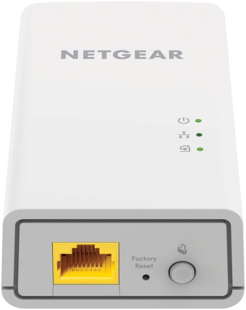 8NEPL1000100 | Extend your wired Internet access to any room in your house using your existing electrical wiring. Just plug the Powerline 1000 into any electrical outlet then plug in your device into the adapter. It