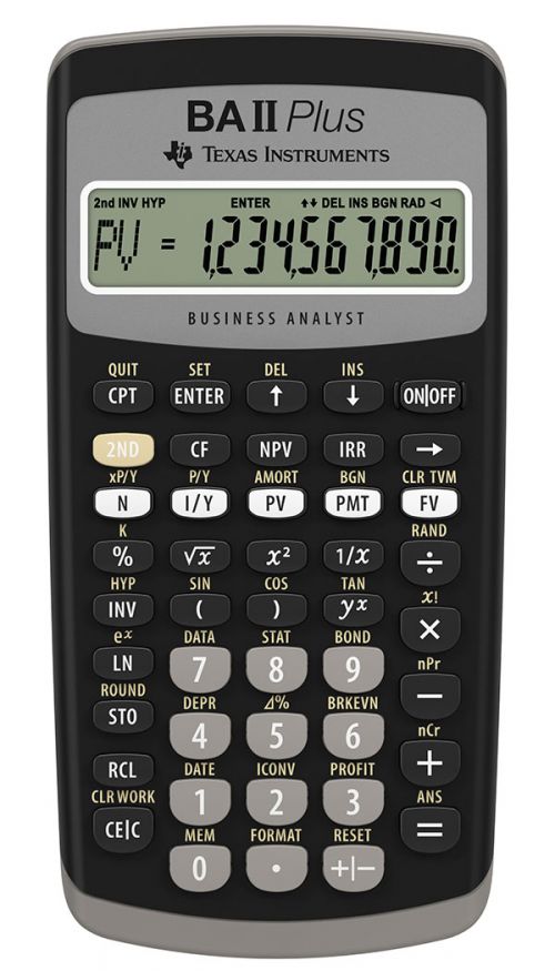 BA II Plus Financial Calculator