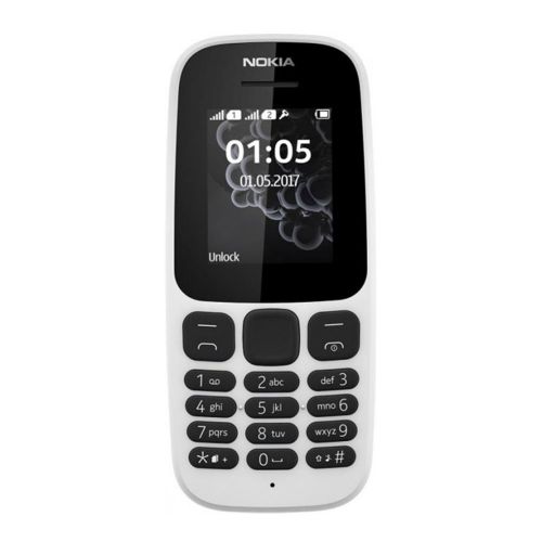 Nokia 105 White Phone