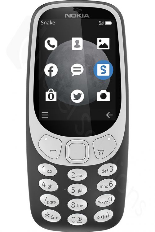 Nokia 3310 3G Charcoal