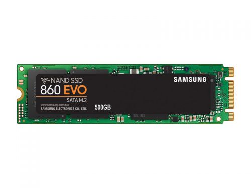 Samsung 500GB 860 EVO M.2 SATA 2.5 Inch VNAND MLC Internal Solid State Drive Up to 550MBs Read Speed Up to 520MBs Write Speed