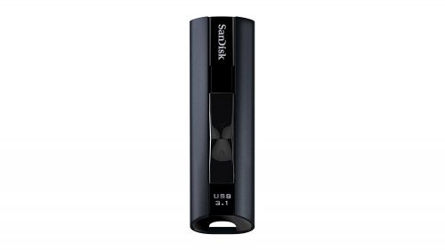 8SANSDCZ880128GG46 | With write speeds of up to 150MB/s, the SanDisk Extreme® Go USB 3.1 Flash Drive lets you quickly copy and go. Up to 35X faster than standard USB 2.0 drives, so you can transfer a full-length 4K movie to the drive in less than 40 seconds. The design keeps the retractable connector protected when not in use, and the included SanDisk SecureAccess™ software provides password protection of your private files while leaving the rest of the drive available for sharing.