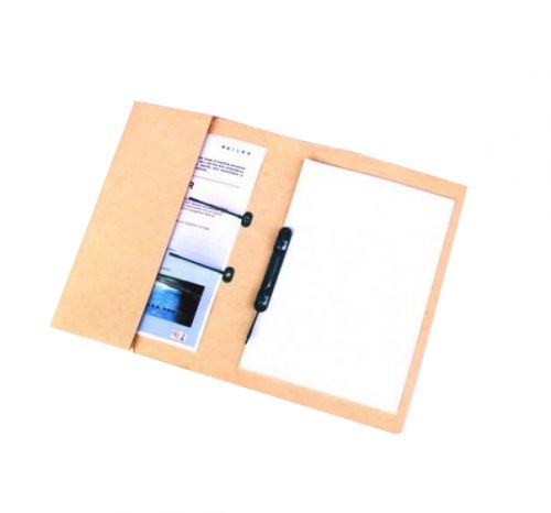 Railex Polifile w/Pocket Foolscap Ivory Pack 25 BOGOF