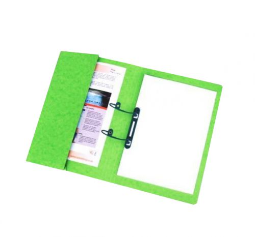 Railex Polifile w/Pocket Foolscap Emerald Pack 25 BOGOF