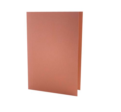 Guildhall Square Cut Folders FS Orange PK100 Promo