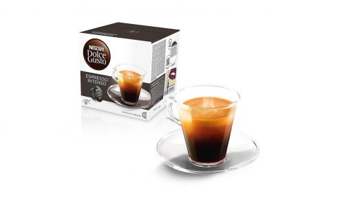 Nescafe Dolce Gusto Espresso Intenso Coffee 16 Capsules (Pack 3)