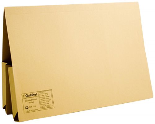 Guildhall FS Double Pocket Manilla Legal Wallet YW PK25 Promo