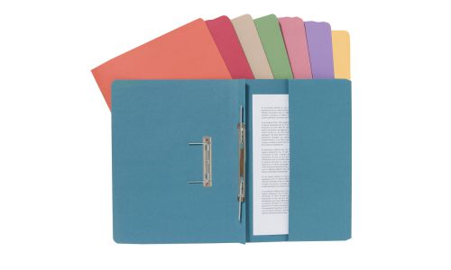 Guildhall Heavyweight Pocket Spiral File FS Blue PK25  Promo