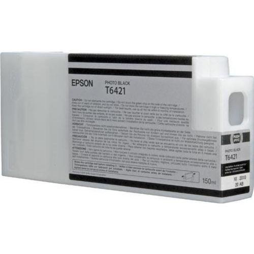 Epson T6421 UltraChrome K3 Ink Cartridge - 150ml (Photo Black) Epson for Stylus Pro 7700/9700 C13T642100