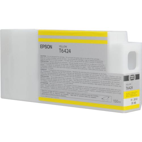 Epson T6424 UltraChrome K3 Ink Cartridge - 150ml (Yellow) for Epson Stylus Pro 7700/9700 C13T642400