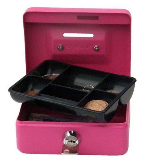 Value 4 ' Metal Cash Box PK