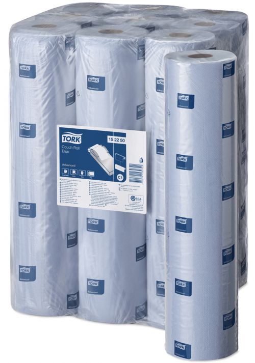 Tork Couch Hygiene Roll C1 48cm W x 56M L Blue (Pack 9) - 152250-A