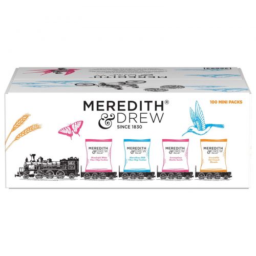 Meredith & Drew Biscuits Assorted Twin Pack Individually Wrapped 4 Variants Biscuits (Pack 100) - 0401183