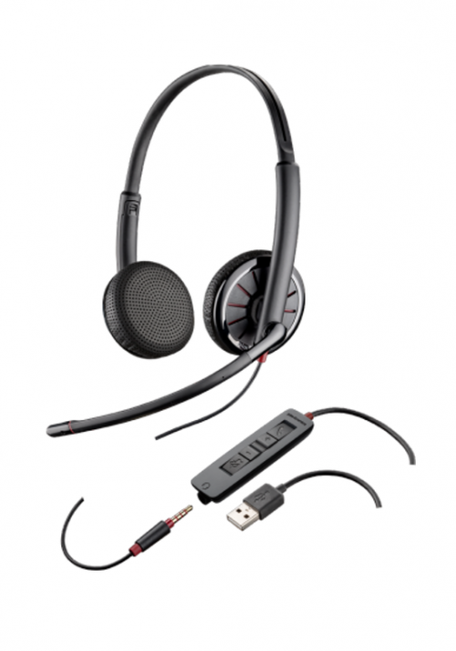 Plantronics Blackwire 325.1 Stereo Headset