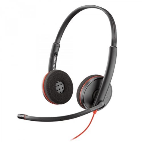 HP Poly Blackwire 3220 Stereo USB-A Wired Headset