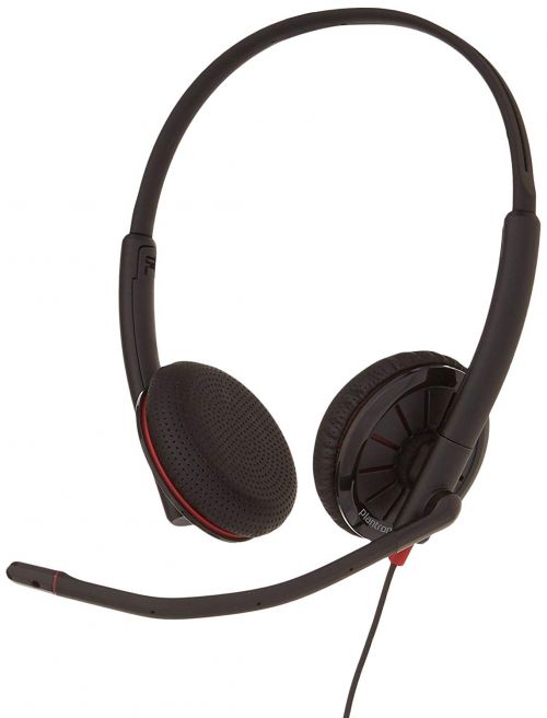 The Plantronics Blackwire 3200 Series combines durability with comfort, whilst delivering outstanding audio quality. This lightweight headset utilises a dynamic EQ feature, optimising your voice quality when taking a call and automatically adjusting when you're listening to music or multimedia. Featuring an advanced noise cancelling microphone, audio clarity is greatly improved, making it ideal for use in both contact centres or simply for personal use at home. Available in both monaural or binaural models.