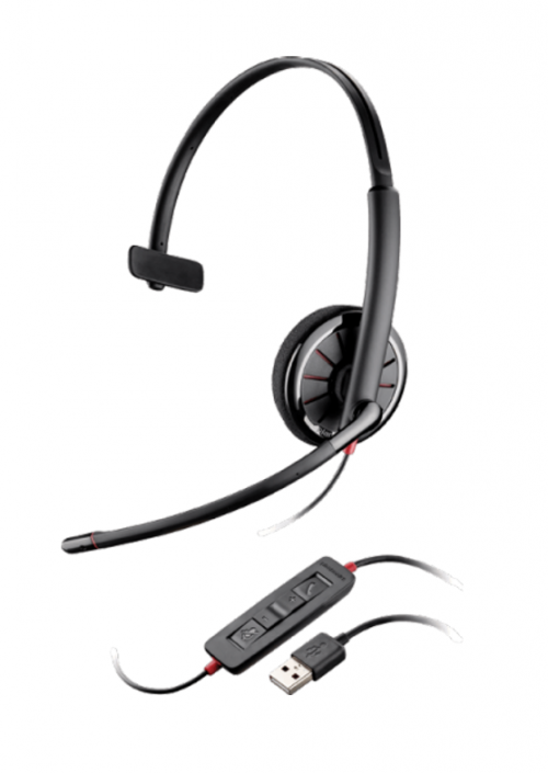 Plantronics Blackwire C310M Mono Headset USB
