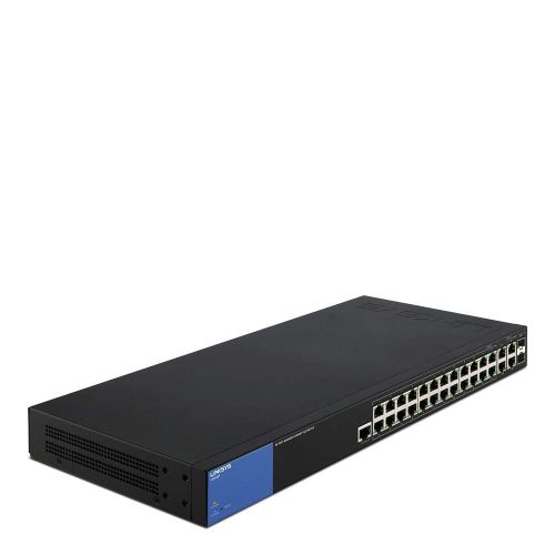 Linksys 1GB Managed PoE 28 Port Network Switch