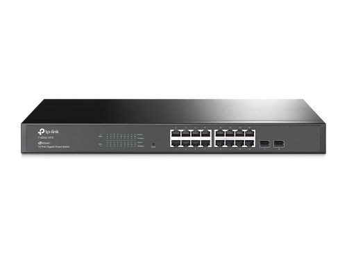TP Link Managed 16 Port Gig Smart Switch 2 SFP S