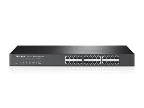 TP Link Unmanaged 24 Port Rackmount Switch Ethernet Switches 8TPTLSF1024