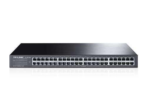 TP Link Unmanaged 48 Port Rackmount Switch Ethernet Switches 8TPTLSF1048