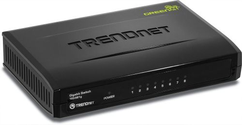 Trend Unmanaged 8 Port Gigabit GREENnet Switch