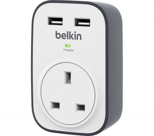 Belkin SurgeCube Surge Protector USB Charger