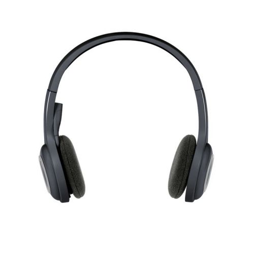 LOG-981-000342 | Cut loose from your PC and roam freely as you talk. Lightweight and long-range wireless headset lets you listen and chat up to 10 m. Laser-tuned speaker drivers and noise-cancelling microphone delivers clear calls and stereo sound. Works with Windows®, Mac and favorite calling applications. Adjustable headband and foam ear cups feel comfortable even after long hours of use.