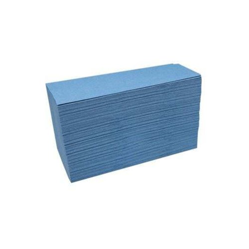 KZ36220 Katrin Zig Zag Hand Towels 1-Ply Blue (Pack of 5000) 362200