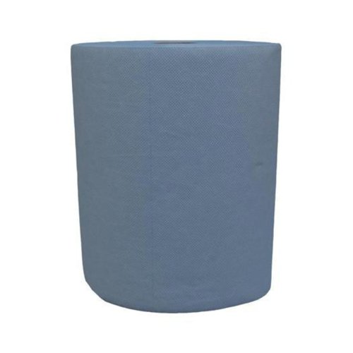 Katrin Classic Industrial Hand Towel Roll 3-Ply Blue 500 Sheets (Pack of 2) 464224 KZ46422 Buy online at Office 5Star or contact us Tel 01594 810081 for assistance