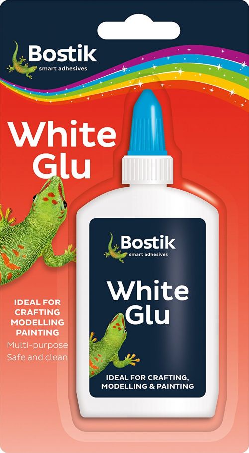 Bostik White Glu 118ml (Pack 6)