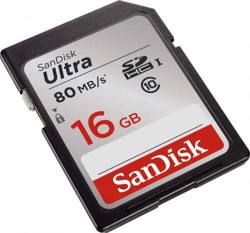 Sandisk 16GB SDHC UHSI Class 10 SD Card