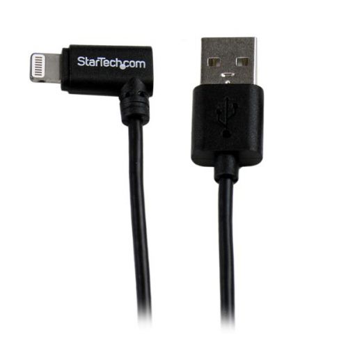 StarTech.com 2m Angled Black Lightning Cable