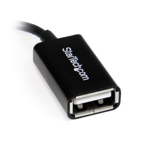 StarTech.com 5in Right Angle Micro USB to USB