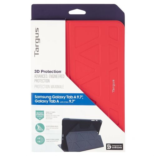 Targus 3D Protection Tab A 9.7in Case Red