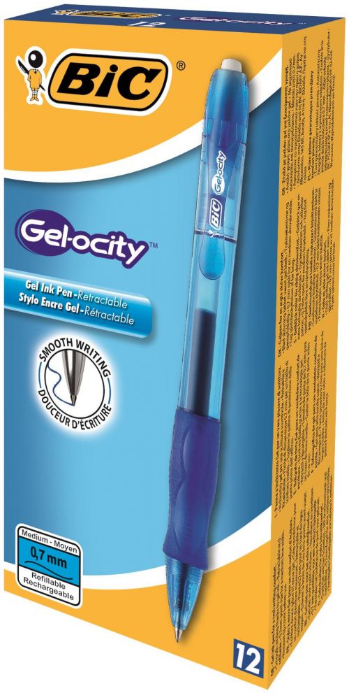 Bic Velocity Comfort Grip BL PK12 + Free Velocity Pro Pencil