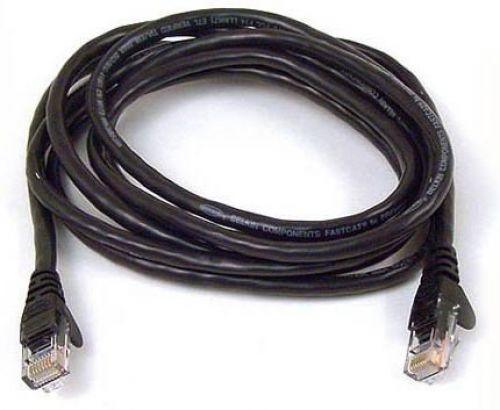Cat 6 Snagless Black 1m