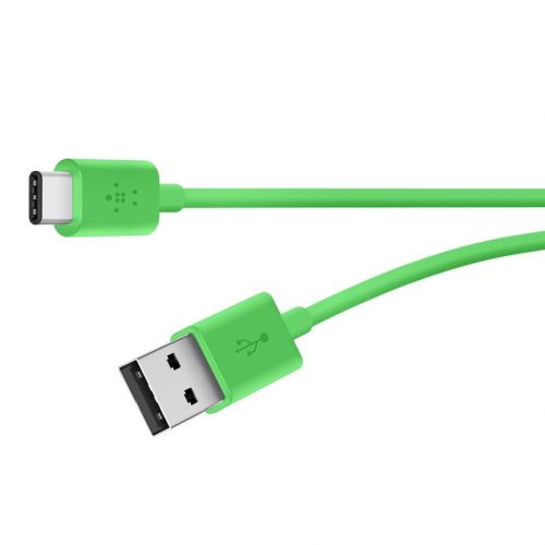 Belkin 1.8m USB C to USB A Cable Green