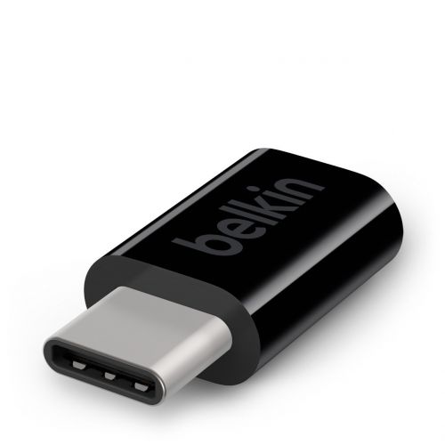 Belkin USB C to Micro USB Adapter Black