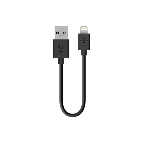 Belkin 15cm Lightning Cable Black
