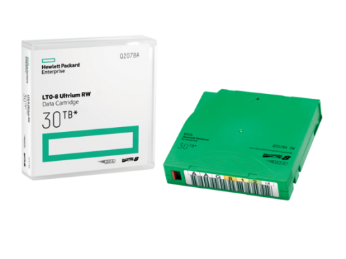 HP HP LTO8 Ultrium 30TB RW Blank Data Tape Cartridge 12000GB 1.27cm - Q2078A HPQ2078A Buy online at Office 5Star or contact us Tel 01594 810081 for assistance