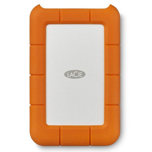 LaCie 5TB Rugged Portable USBC External Hard Drive 8LASTFR5000800