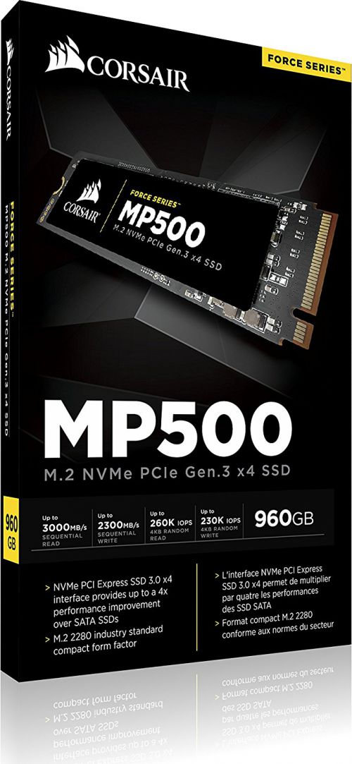 Corsair SSD Int 960GB Force MP500 PCIe M.2